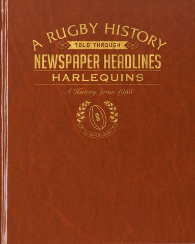 Harlequins Rugby Newspaper book