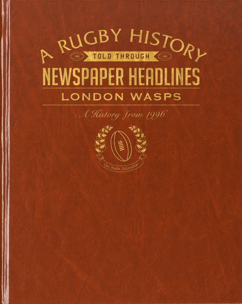 London Wasps Rugby Newspaper book