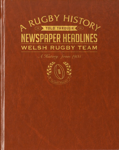 History of Welsh Rugby Newspaper Book