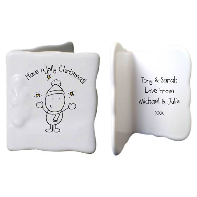 Chilli & Bubbles Jolly Christmas message card