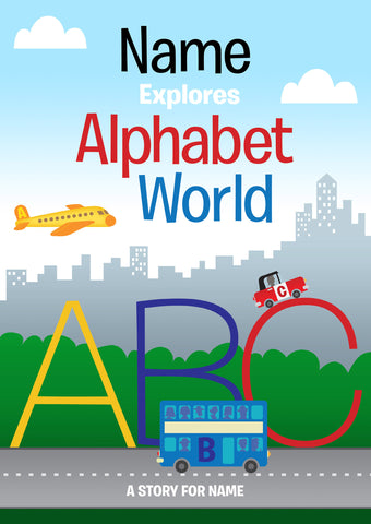 Alphabet World - Hardback