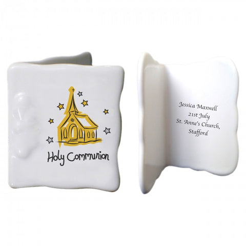 Church Communion Bone China Message Card
