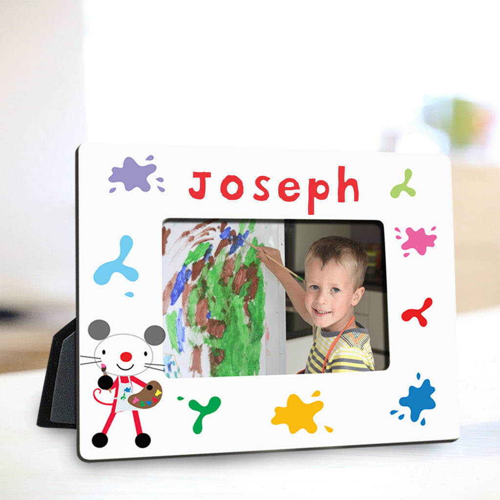 Arty Mouse Splash Photo frame