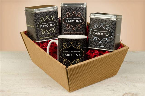 Traditional Design Tea Hamper