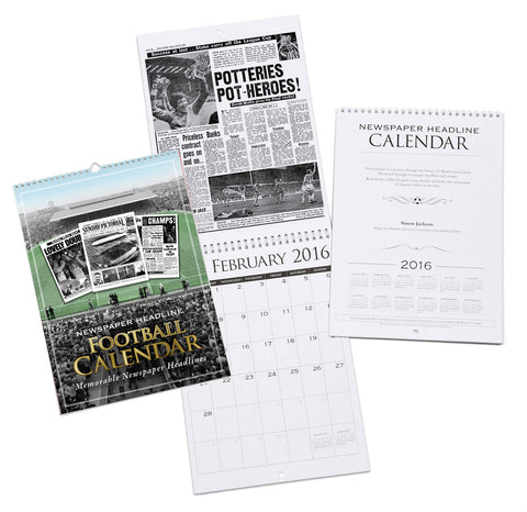 Stoke City A4 Calendar