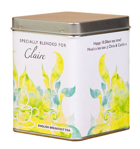 Tea Bags In Tin Modern Design