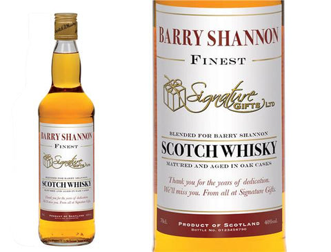 Corporate Traditional Personalised Blended Whisky