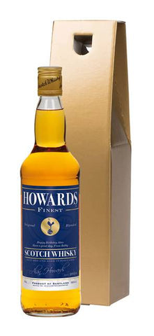 Spurs Blue Blended Whisky in a Gold Gift Box