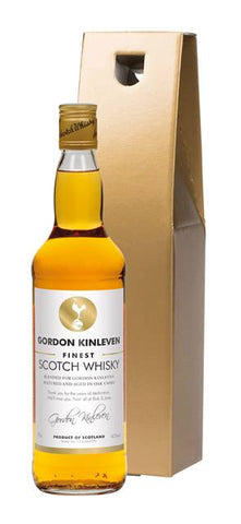 Spurs White Blended Whisky in a Gold Gift Box