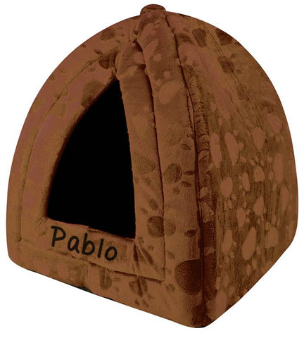 Brown Pyramid Pet Bed