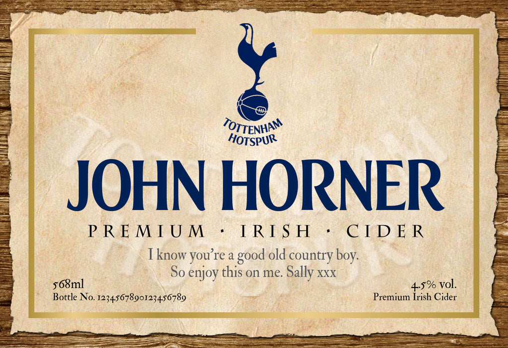 Spurs Modern Labels for Cider