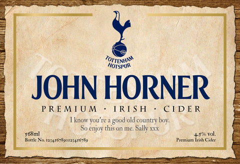 Spurs Modern Labels for Cider