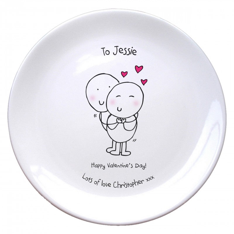 Chilli & Bubble's Valentines 8" Plate