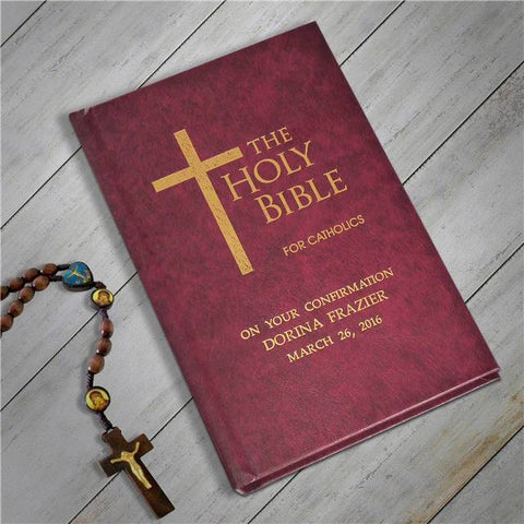 Catholic Bible - Burgundy Cover