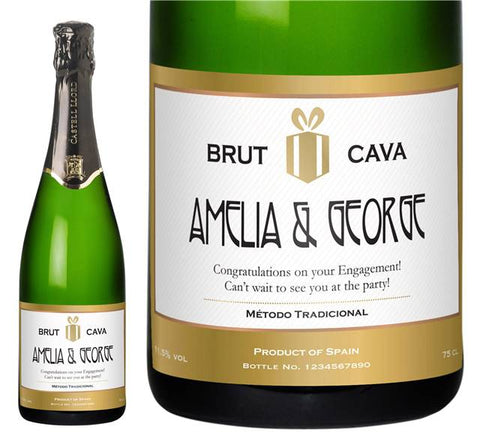 Authentic Personalised Cava