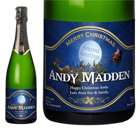 Santa Personalised Cava