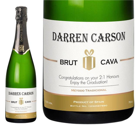 Contemporary Personalised Cava