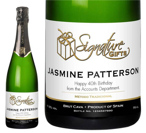 Corporate Classic Personalised Cava