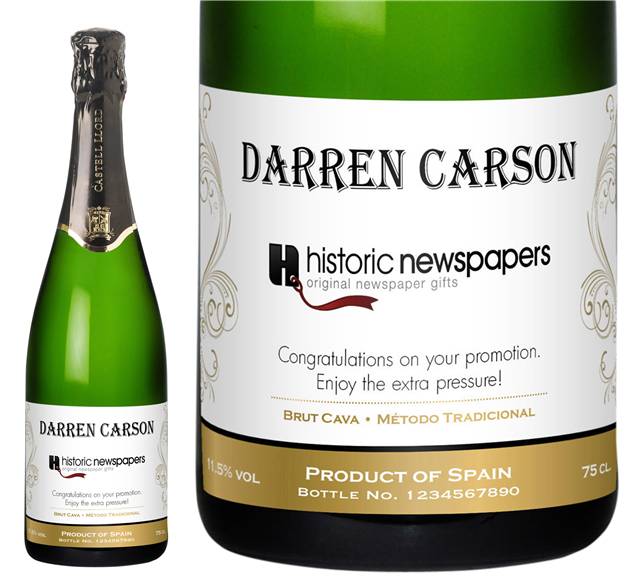 Corporate Traditional Personalised Cava
