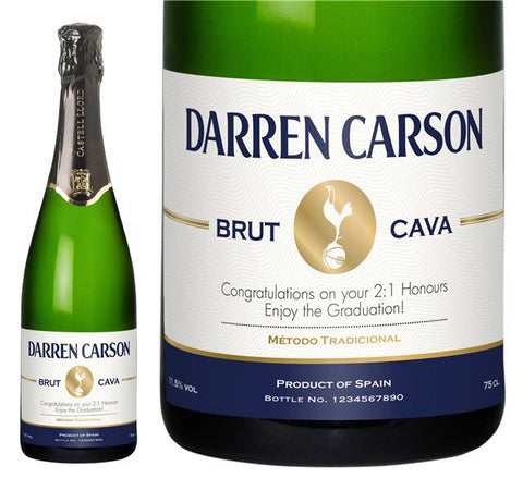 Spurs Stripe Personalised Cava