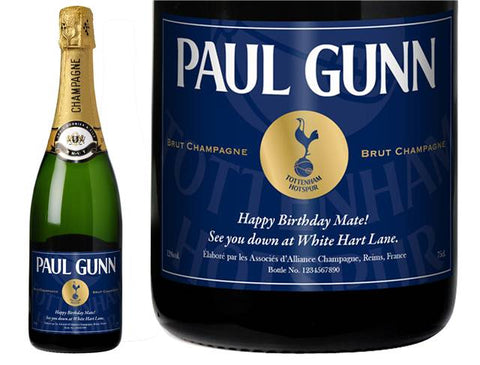 Spurs Vintage Personalised Champagne