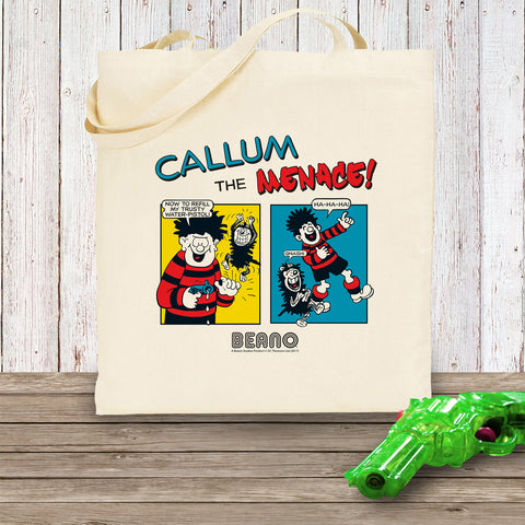 Beano Classic Comic Strip Water Pistol Tote Bag