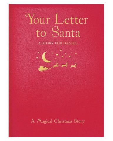 Your Letter to Santa Embossed Classic Hardback