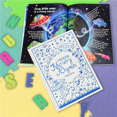 Modern Nursery Rhymes Embossed Classic Hardcover