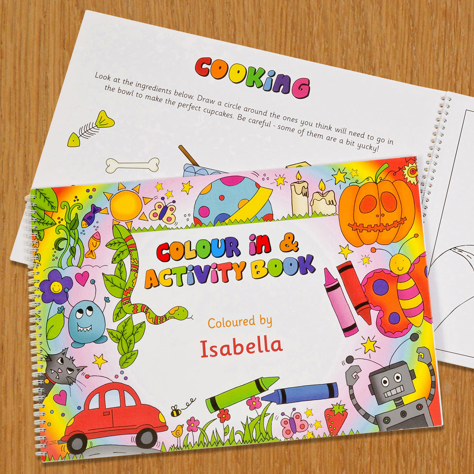 Colour In and Activity Book