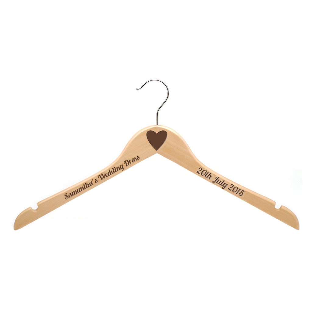 Personalised Adult's Wooden Hanger