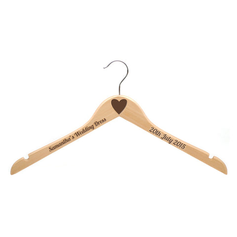 Personalised Adult's Wooden Hanger