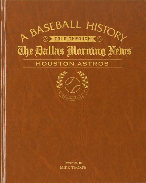 Dallas Morning News Houston Astros Baseball Book