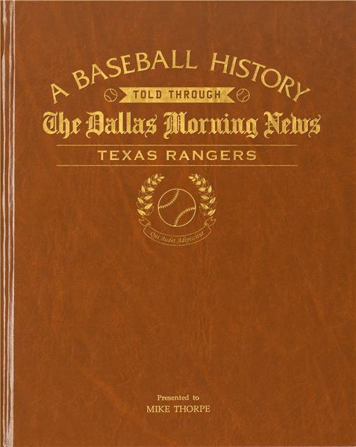 Dallas Morning News Texas Rangers Baseball Book