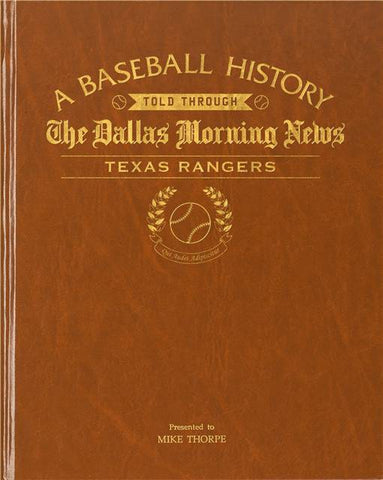 Dallas Morning News Texas Rangers Baseball Book