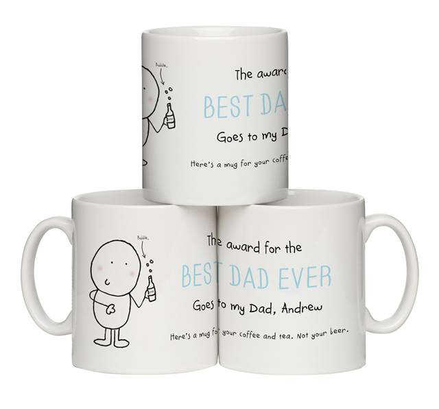 Chilli and Bubble's "Best Dad" Mug