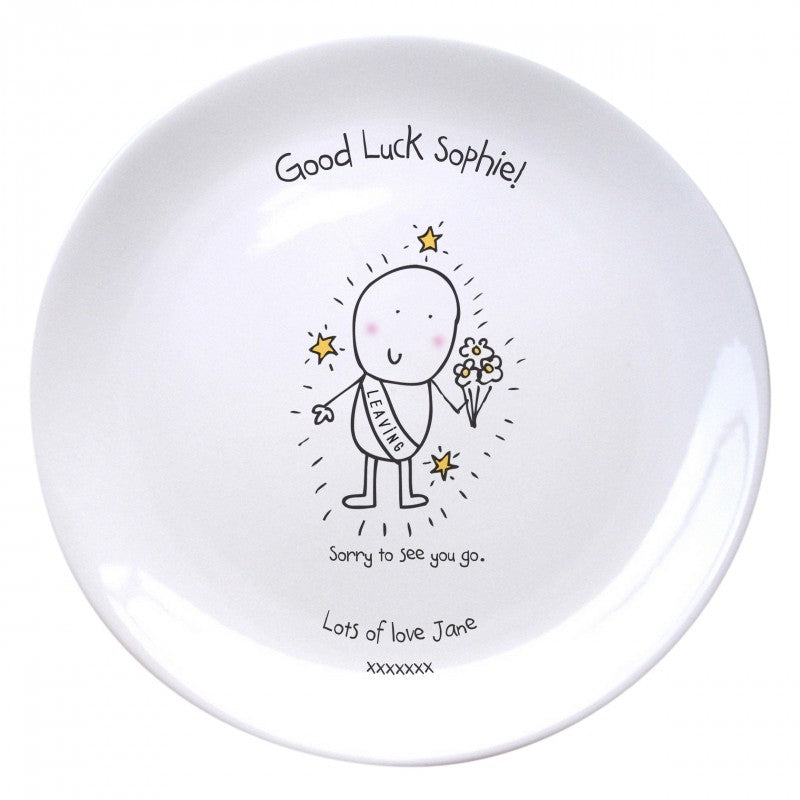 Chilli & Bubble's Leaving 8" Plate