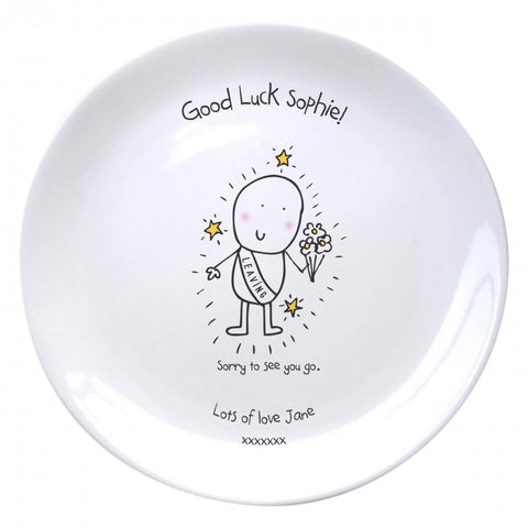 Chilli & Bubble's Leaving 8" Plate