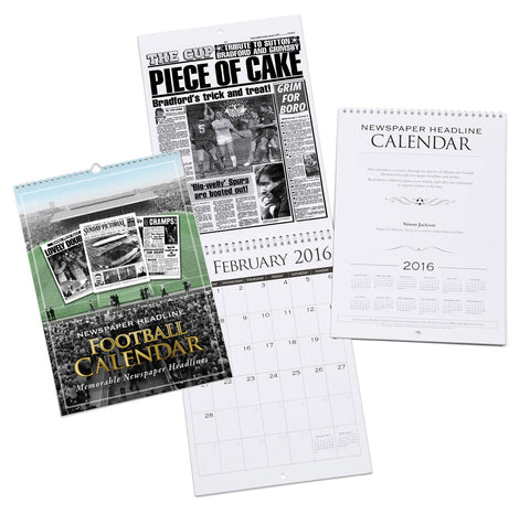 Bradford A4 Calendar