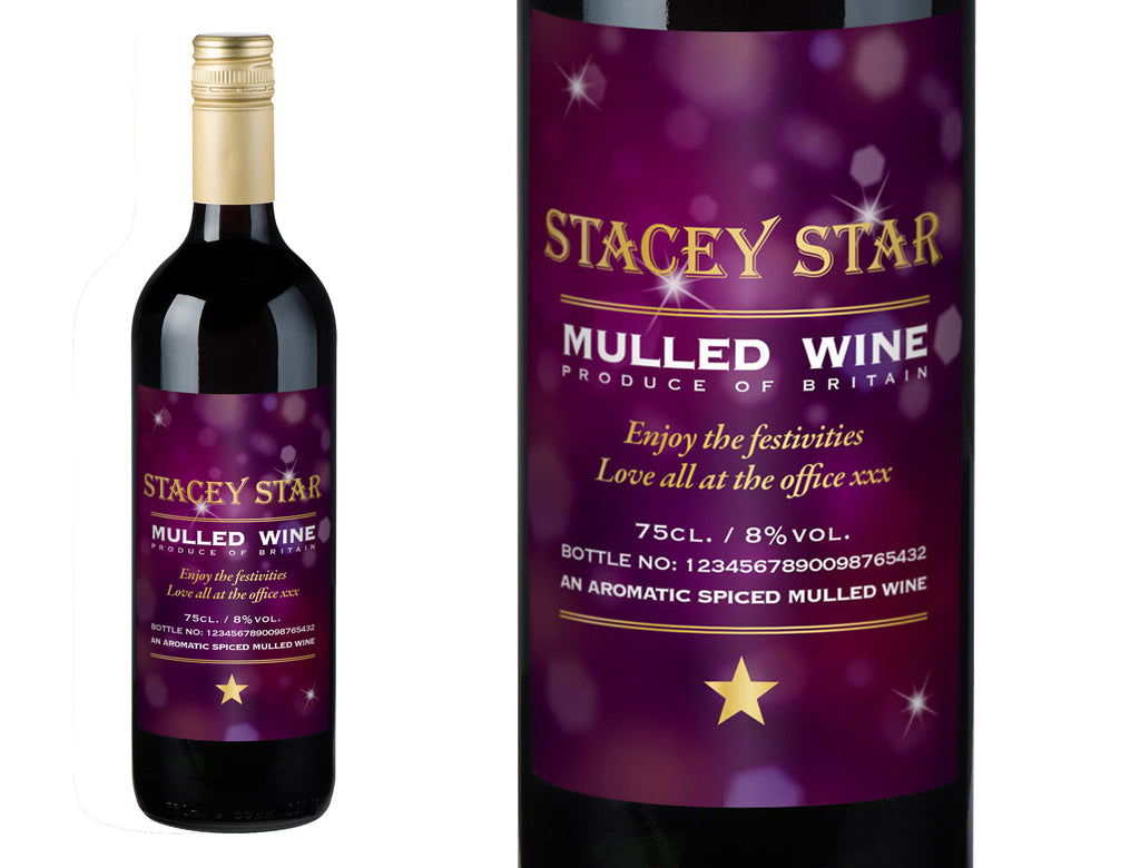 Modern Personalised Mulled Wine