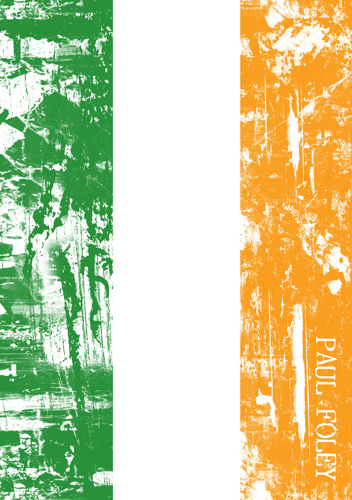 Irish Grunge Flag