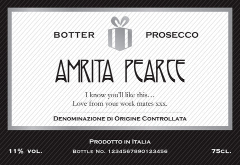 Authentic Labels for Prosecco (Pack of 12)