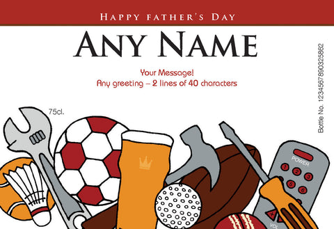 French AC Father's Day Montage Rosé Wine in a Silk Box