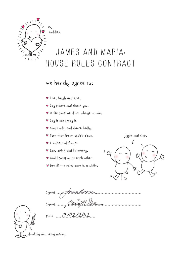 Chilli & Bubble's House Rules