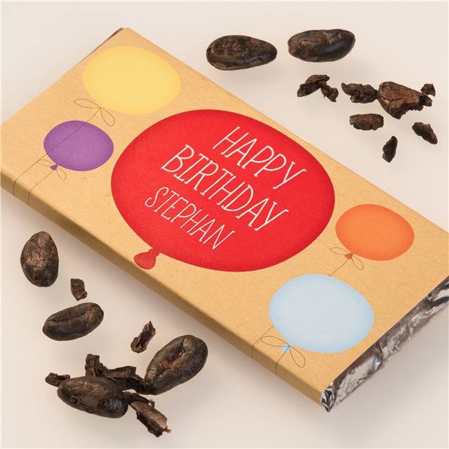 Personalised Happy Birthday Chocolate Bar for Him