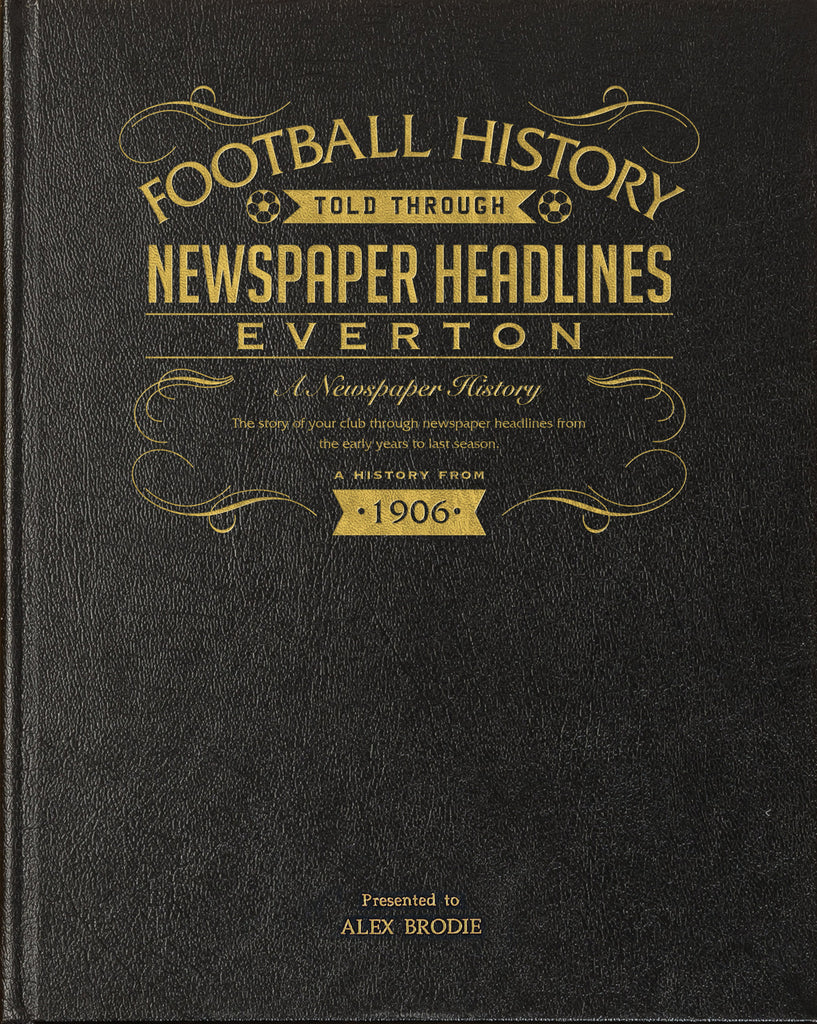 Black Leather Football Books