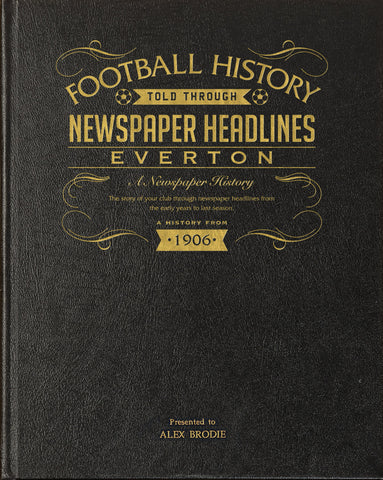 Black Leather Football Books