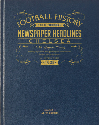 Blue Leather Football Books