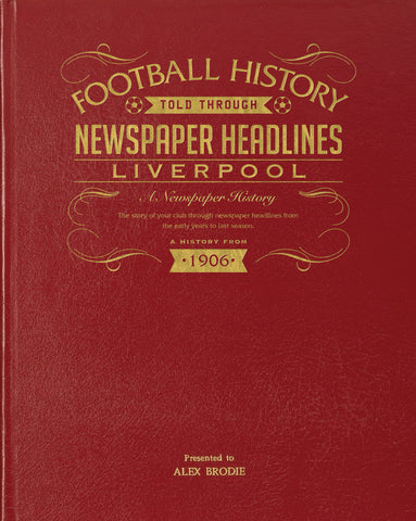 Red Leather Football Books