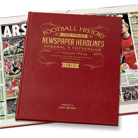 Arsenal v Spurs London Derby (Leather)