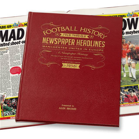 Manchester Utd In Europe (Leather)